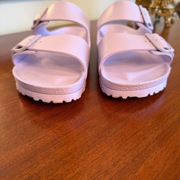 Birkenstock Arizona Eva Purple Fog Sandals Lavender - Picture 11 of 16